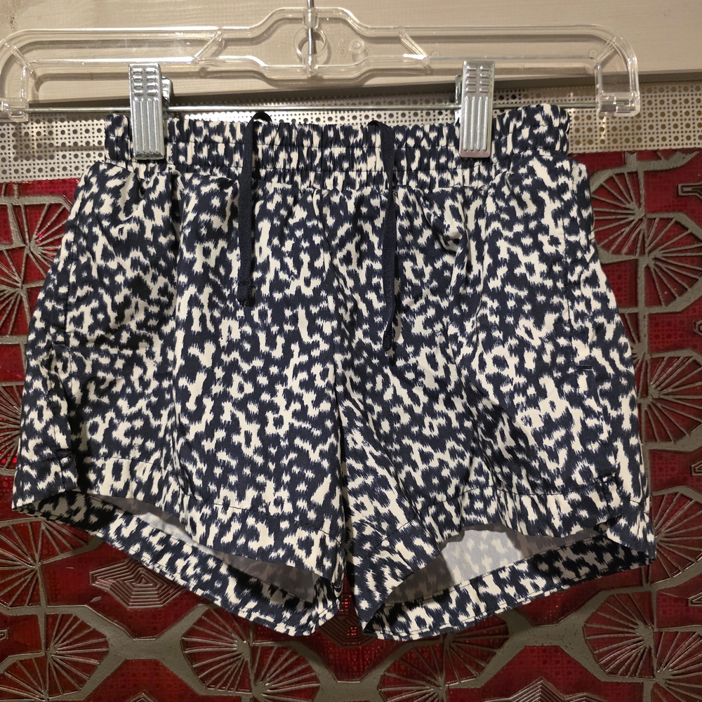 Old Navy Girls Active Navy and White Shorts